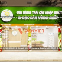 Thiết kế shop trái cây nhập khẩu và đặc sản vùng miền